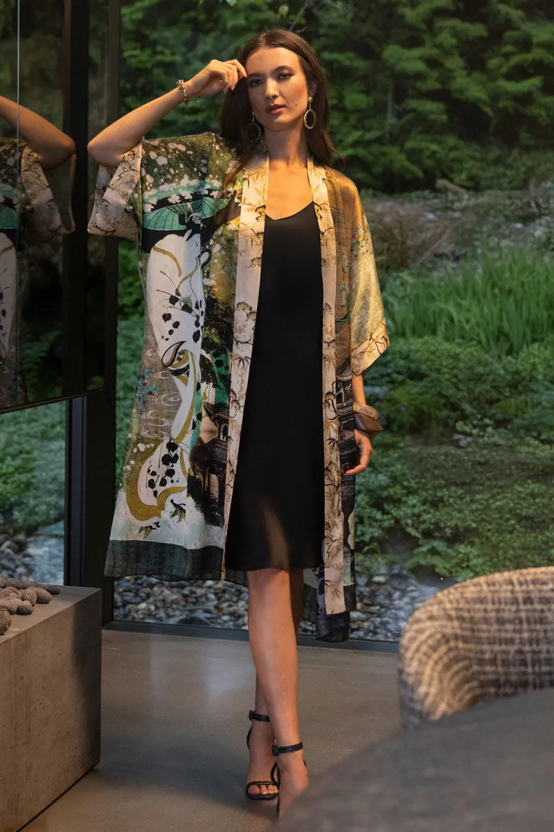 Winter Geisha Kimono